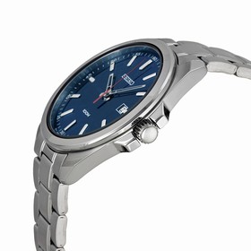 Seiko Blue Dial Stainless Steel Men's Watch SUR059