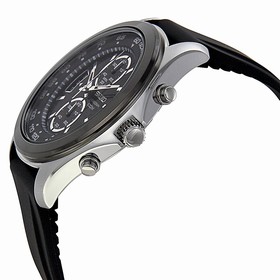 Seiko Chronograph Black Dial Men's Watch SNN257P2