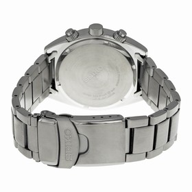 Seiko Chronograph Black Dial Quartz Men's Watch SNN231P1