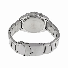 Seiko Chronograph Black Dial Stainless Steel Men's Watch SNN235P1