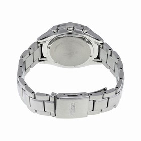 Seiko Chronograph Black Dial Stainless Steel Men's Watch SPC153P1