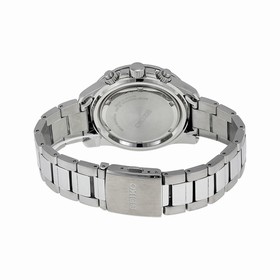 Seiko Chronograph Black Dial Stainless Steel Men's Watch SNDD95