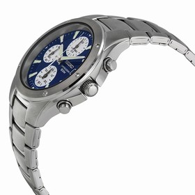 Seiko Chronograph Blue Dial Men's Watch SND553