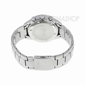 Seiko Chronograph Blue Dial Stainless Steel Men's Watch SSB155