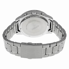 Seiko Chronograph Silver Dial Stainless Steel Men's Watch SKS417