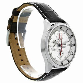 Seiko Silver Dial Chronograph Stainless Steel Men's Watch SNDC87P2