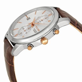 Seiko Chronograph Silver Dial Stainless Steel Men's Watch SNN277