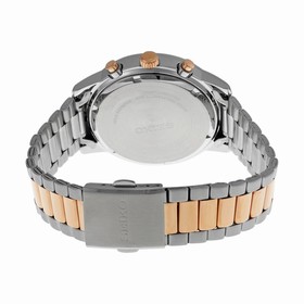 Seiko Chronograph Silver Dial Two-tone Men's Watch SNDW86