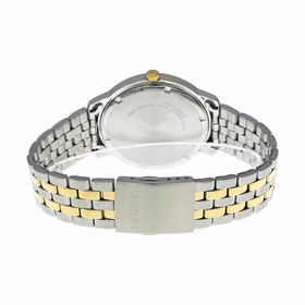 Seiko Classic Neo Silver Dial Two-tone Stainless Steel Men's Watch SUR111