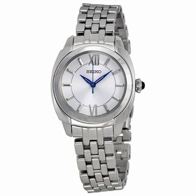 Seiko Classic Silver Dial Stainless Steel Ladies Watch SRZ425P1