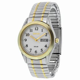 Seiko Classic Solar Two-tone Expansion Men's Watch SNE062