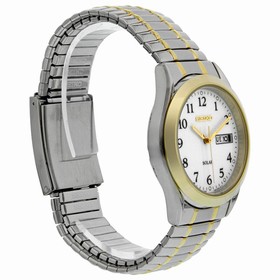 Seiko Classic Solar Two-tone Expansion Men's Watch SNE062