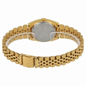 Seiko Day/Date Dress Gold Tone Ladies Watch SWZ058