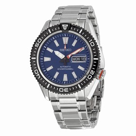 Seiko Diver Blue Dial Stainless Steel Men's Watch SRP493