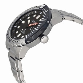 Seiko Divers Automatic Black Dial Stainless Steel Men's Watch SRP587