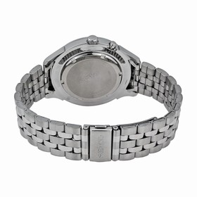 Seiko Kinetic Black Dial Stainless Steel Men's Watch SKA657P1