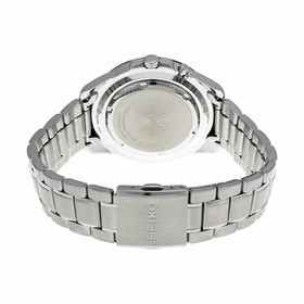 Seiko Kinetic Black Dial Stainless Steel Men's Watch SKA679