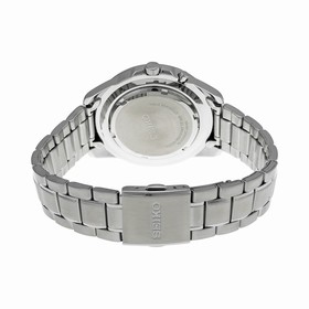 Seiko Kinetic Blue Dial Stainless Steel Men's Watch SKA675