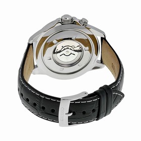 Seiko Neo Sports Kinetic Black Dial Black Leather Men's Watch SKA647P1