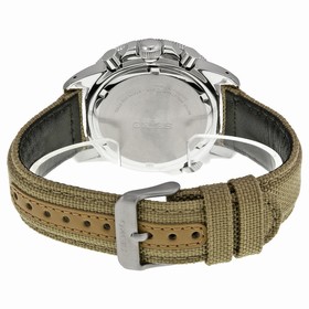 Seiko Prospex Black Dial Green Nylon Men's Watch SSC293