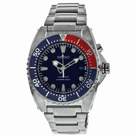 Seiko Prospex Blue Dial Stainless Steel Kinetic Dive Men's Watch SKA369