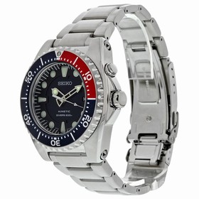 Seiko Prospex Blue Dial Stainless Steel Kinetic Dive Men's Watch SKA369