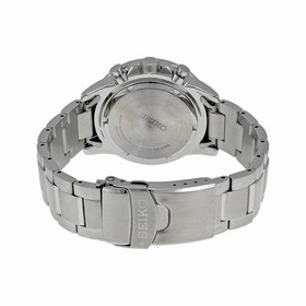 Seiko Prospex Solar Black Dial Alarm Chronograph Men's Watch SSC009
