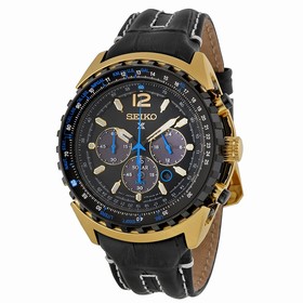 Seiko Prospex Solar Black Dial Men's Watch SSC264