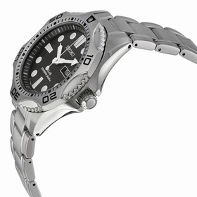 Seiko Prospex Solar Black Dial Stainless Steel Men's Watch SNE107
