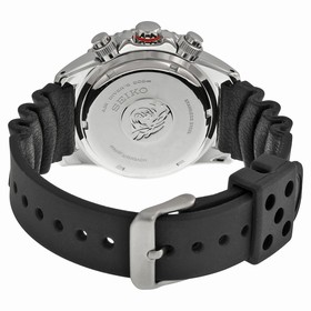 Seiko Prospex Solar Chronograph Blue Dial Black Rubber Men's Watch SSC031
