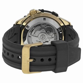 Seiko Series 5 Black Dial Black Rubber Men's Watch SRP478