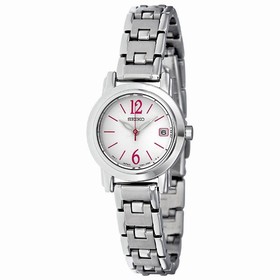 Seiko Silver Dial Purple Markers Ladies Watch SXDC69