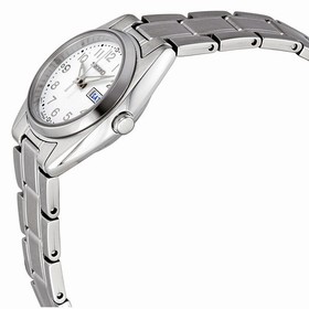 Seiko Silver Dial Stainless Steel Ladies Watch SXA133