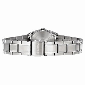 Seiko Silver Dial Stainless Steel Ladies Watch SXA133