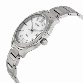 Seiko Silver Dial Stainless Steel Men's Watch SGEF67