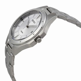 Seiko Silver Dial Stainless Steel Men's Watch SGEF59