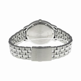 Seiko Silver Dial Stainless Steel Men's Watch SUR105