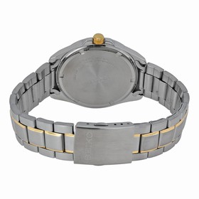 Seiko Silver Dial Two-tone Men's Watch SUR063