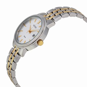 Seiko Silver Dial Two-tone Stainless Steel Ladies Watch SUR825