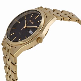 Seiko Solar Black Dial Men's Watch SNE044