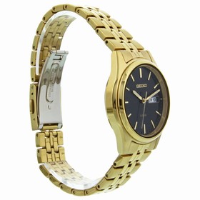 Seiko Solar Black Dial Men's Watch SNE044