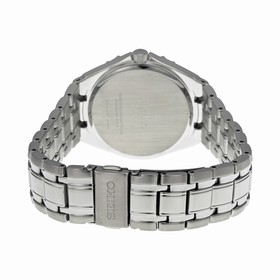 Seiko Solar Black Dial Men's Watch SNE215