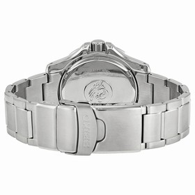 Seiko Solar Black Dial Stainless Steel Men's Watch SNE293