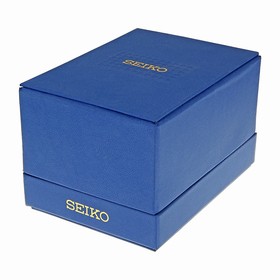 Seiko Solar Blue Dial Chronograph Stainless Steel Men's Watch SSC141