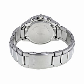 Seiko Solar Chronograph White Dial Stainless Steel Men's Watch SSC251