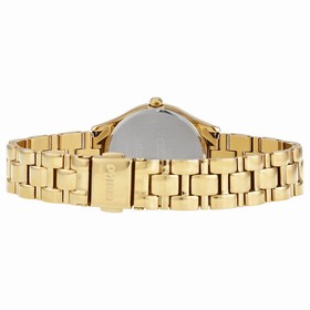 Seiko Solar Mother Of Pearl Dial Gold-Tone Stainless Steel Ladies Watch SUT076