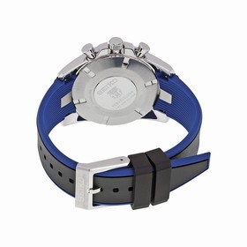 Seiko Sportura FC Barcelona Chronograph Blue Dial Blue Silicone Men's Watch SPC089P2