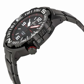 Seiko Superior Automatic Black Dial Black Steel Men's Watch SRP447