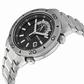 Seiko Superior Automatic Black Dial Stainless Steel Men's Watch SSA181