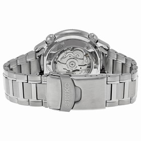 Seiko Superior Automatic Black Dial Stainless Steel Men's Watch SSA181